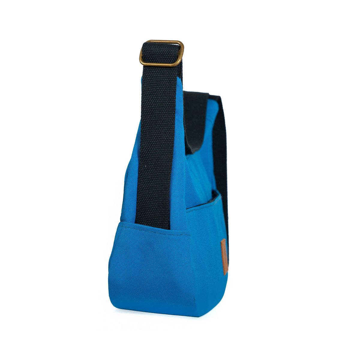 Crossbody Crescent Bag - Canvas Shoulder Bag for Women #color_zilly-blue