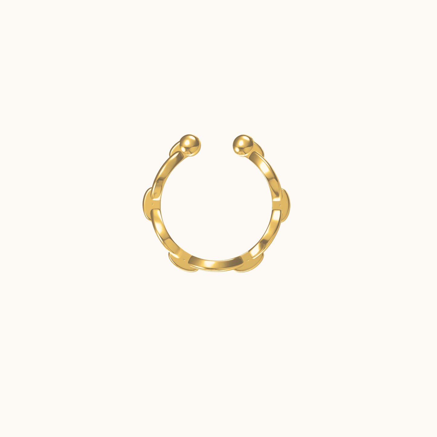 Single Chain Ear Cuff