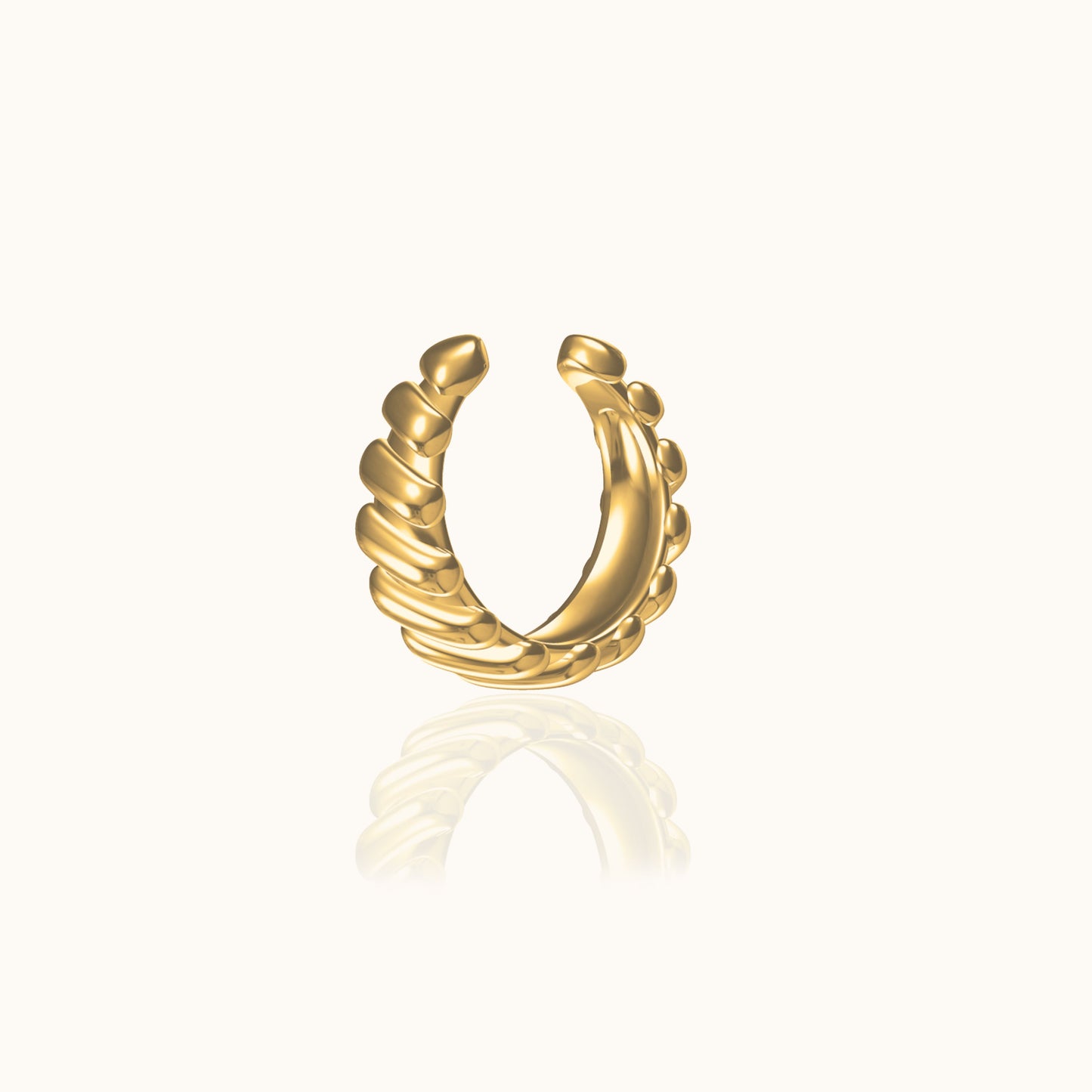 Single Croissant Ear Cuff