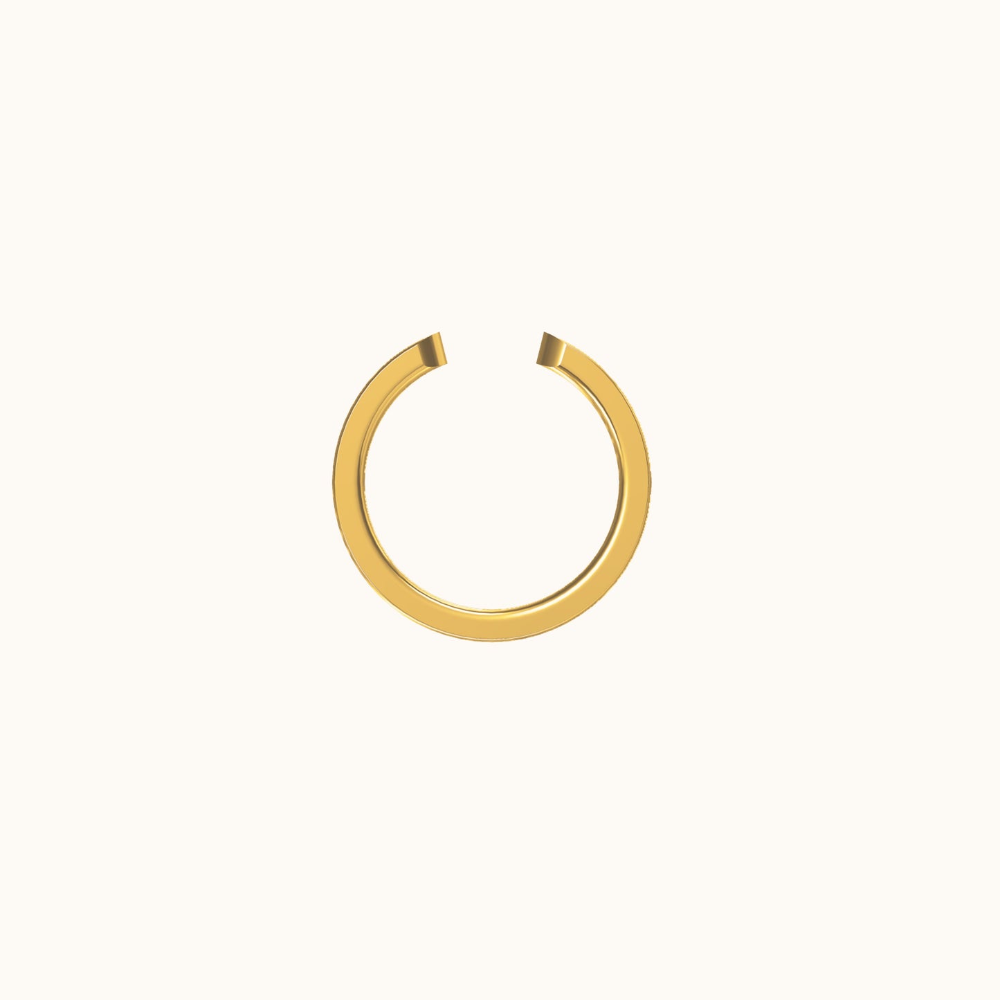Single Double Layer Ear Cuff