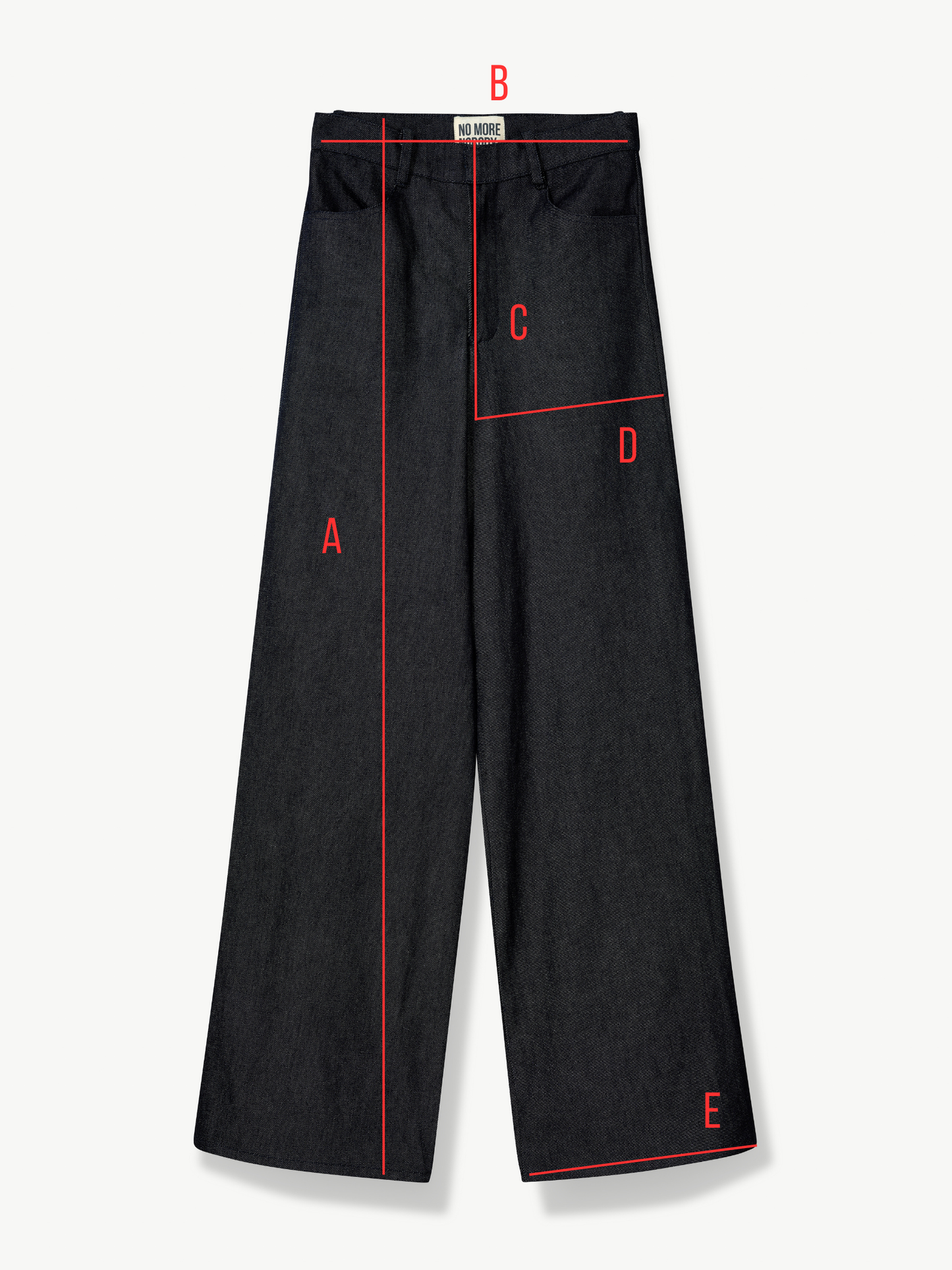 Smart Denim Trouser Organic Cotton - Katherina | No More Nobody
