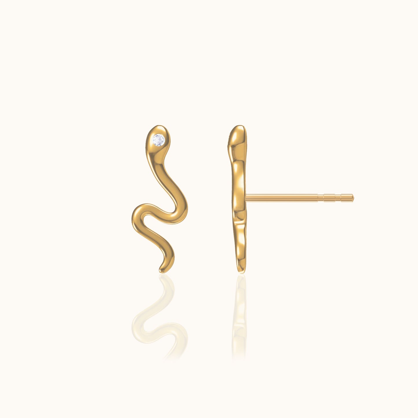 Snake Stud Earrings