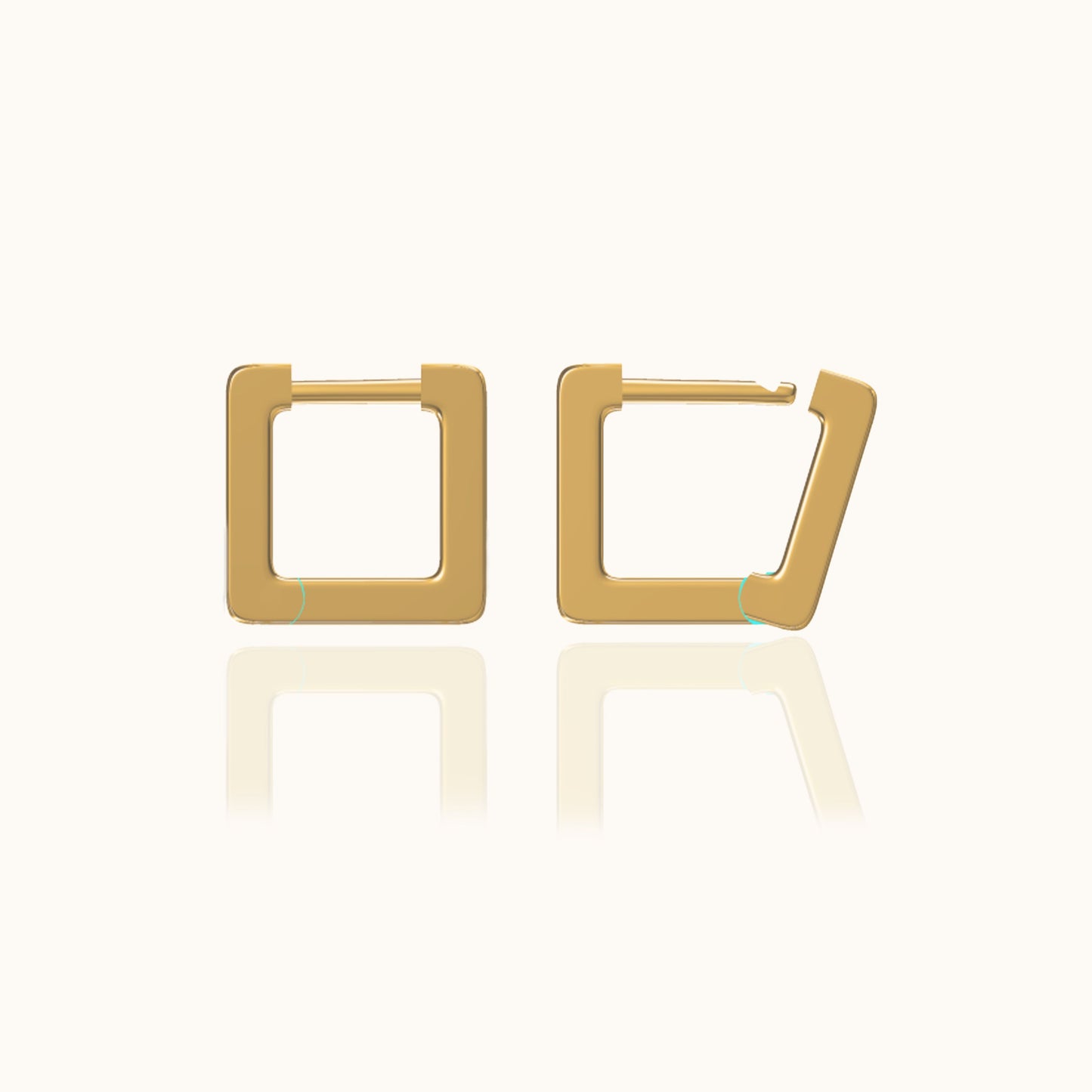 Square Hoop Earrings