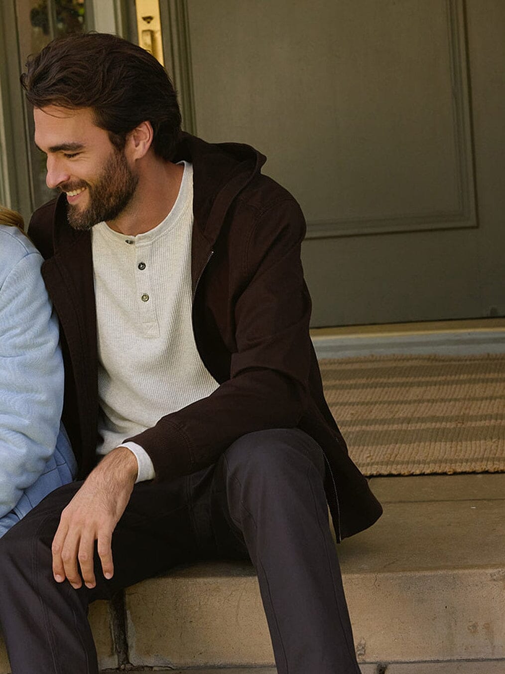 Tommie Eco Stretch Woven Zip Hoodie