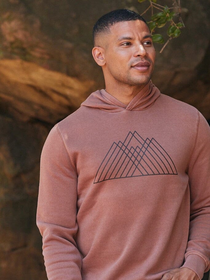 Mineral Wash Graphic Hoodie