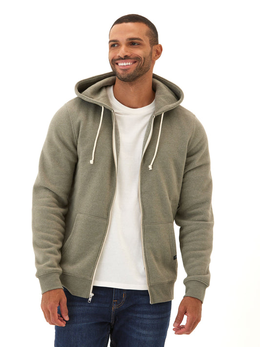 Everyday Triblend Fleece Zip Sweatshirt