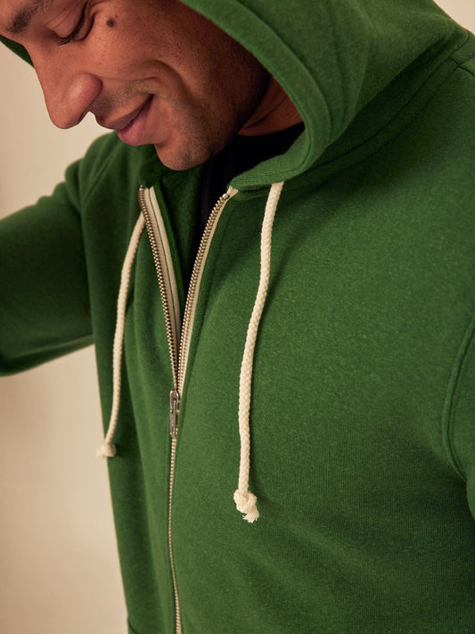 Everyday Triblend Fleece Zip Sweatshirt