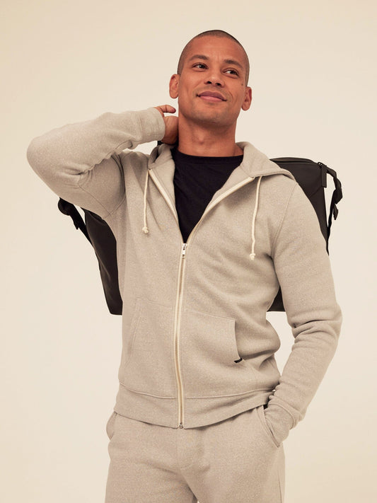 Everyday Triblend Fleece Zip Sweatshirt