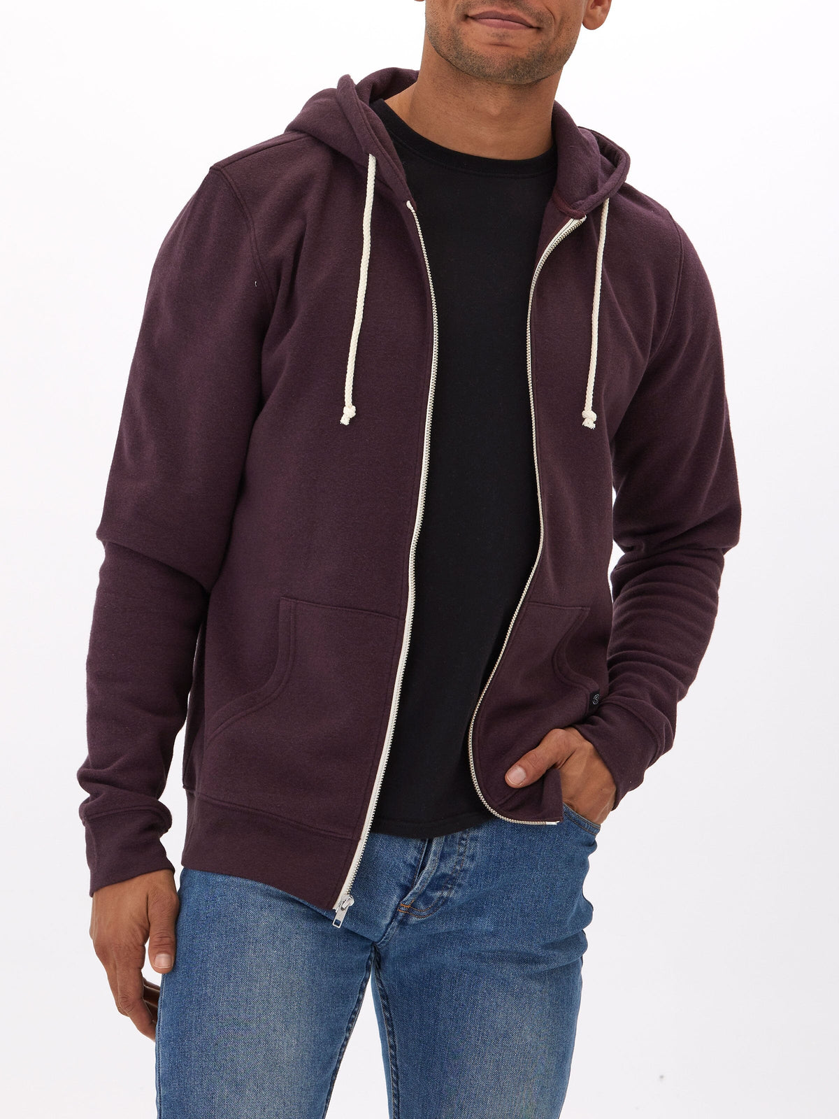 Everyday Triblend Fleece Zip Sweatshirt