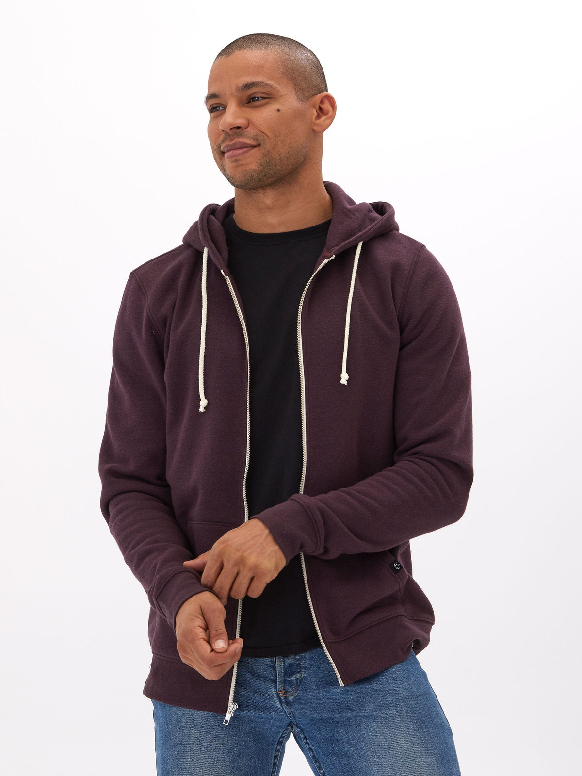 Everyday Triblend Fleece Zip Sweatshirt