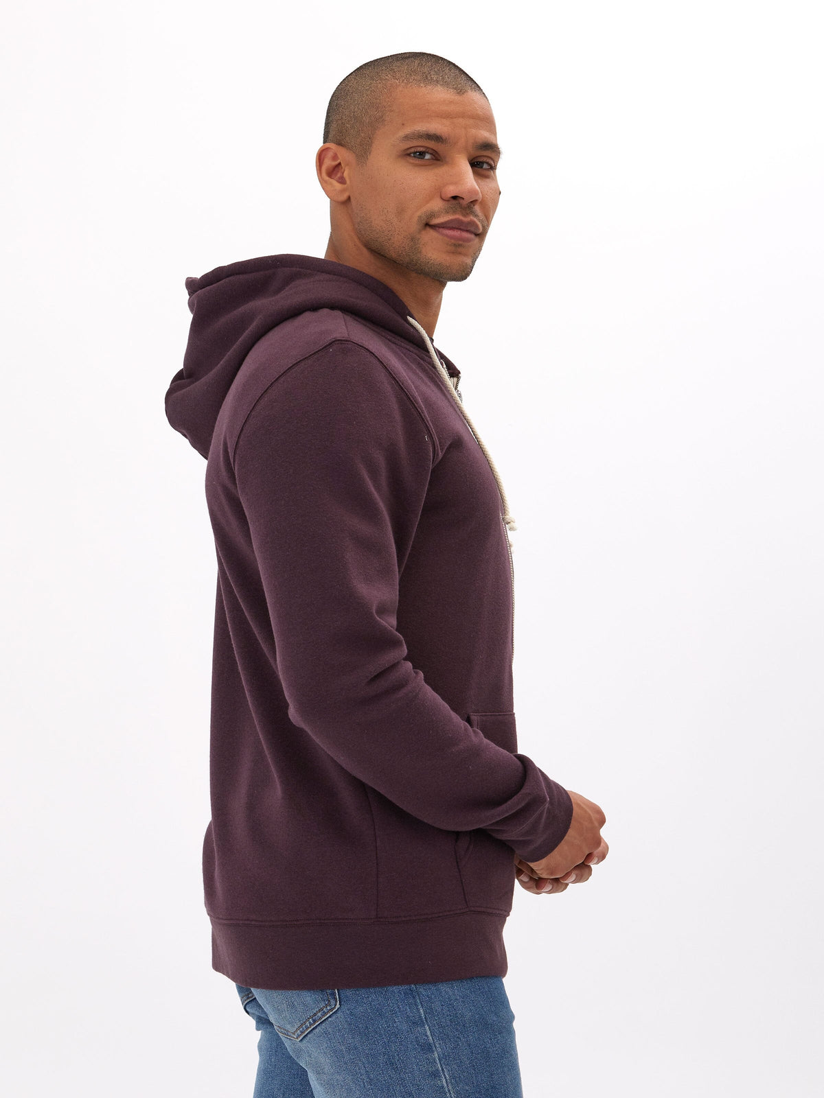 Everyday Triblend Fleece Zip Sweatshirt