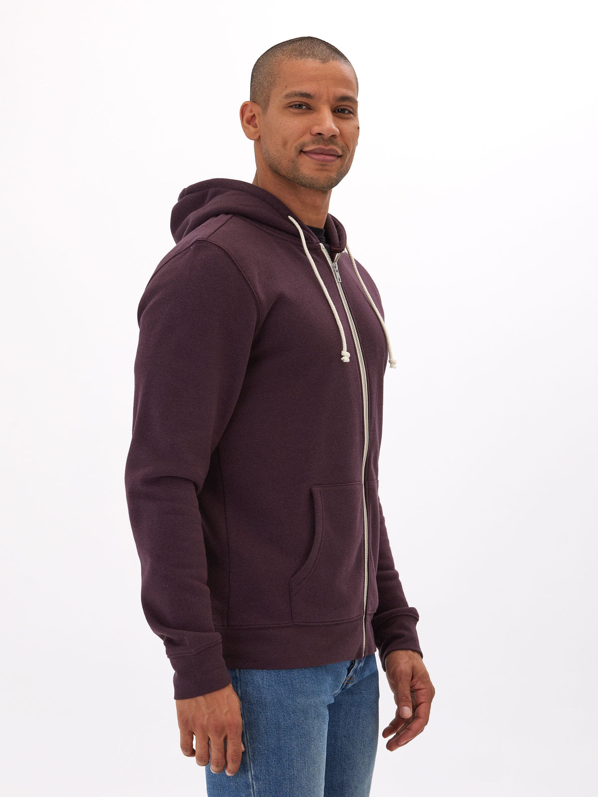 Everyday Triblend Fleece Zip Sweatshirt