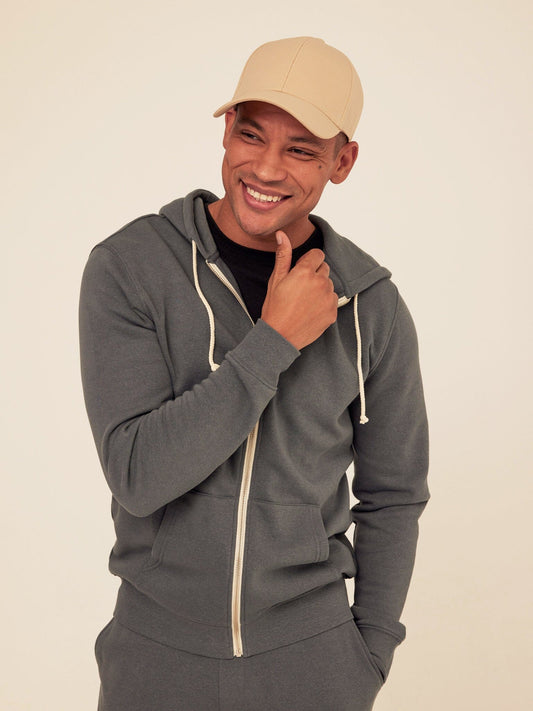Everyday Triblend Fleece Zip Sweatshirt
