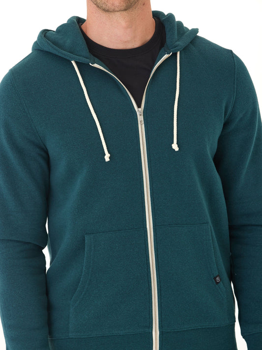 Everyday Triblend Fleece Zip Sweatshirt