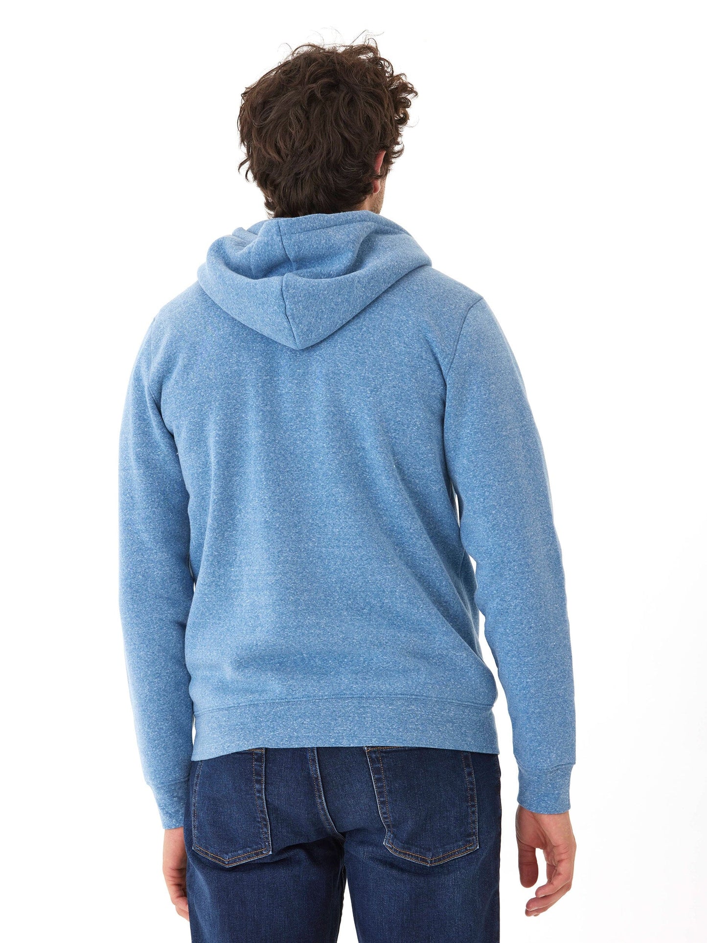 Triblend Zip Fleece Hoodie