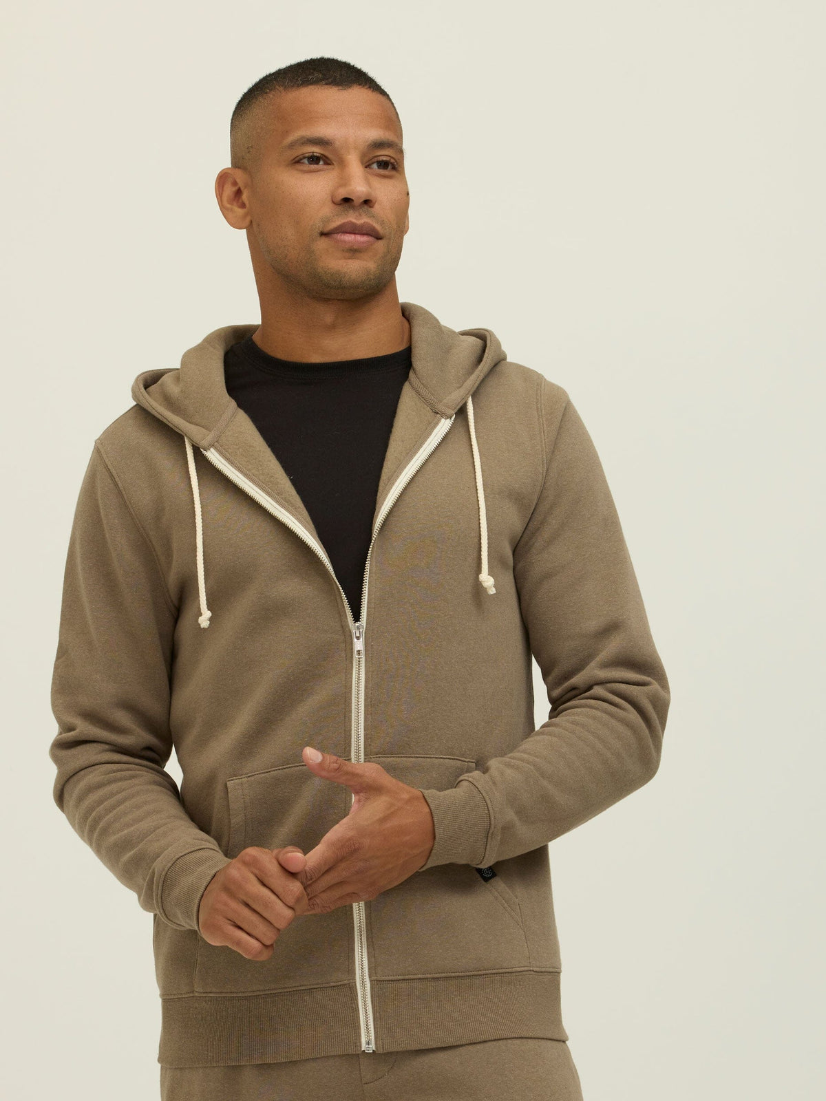 Everyday Triblend Fleece Zip Sweatshirt