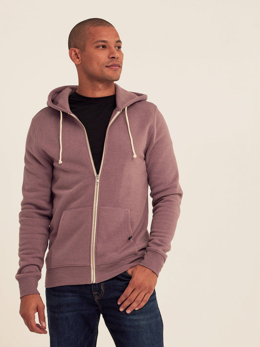 Everyday Triblend Fleece Zip Sweatshirt