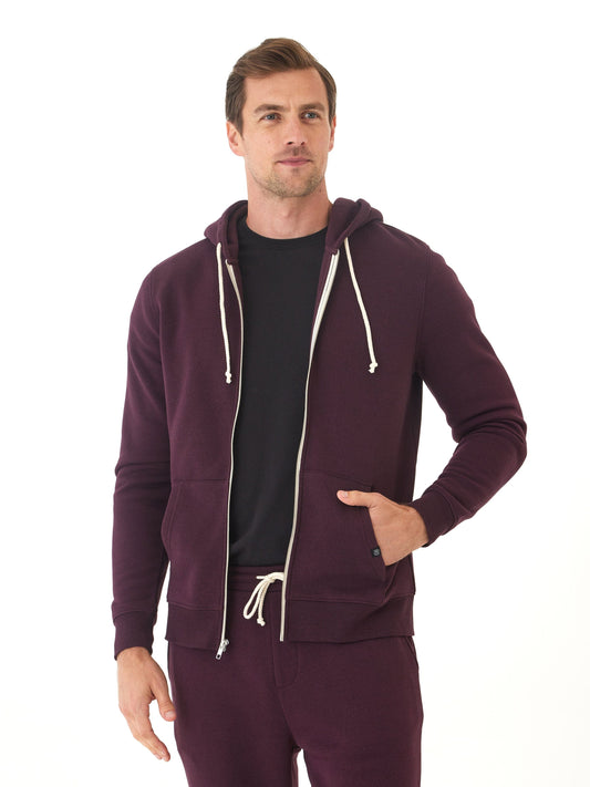 Everyday Triblend Fleece Zip Sweatshirt