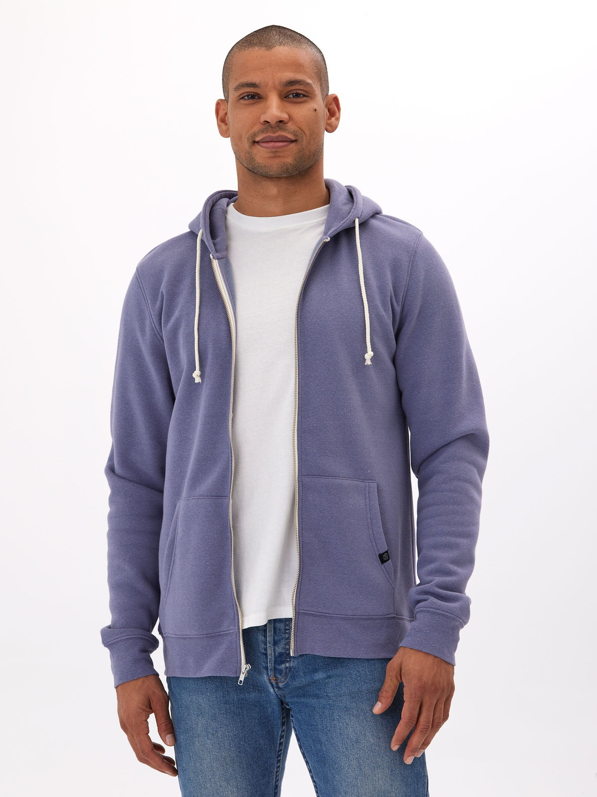 Everyday Triblend Fleece Zip Sweatshirt