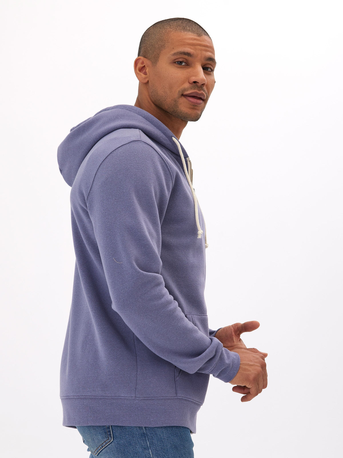 Everyday Triblend Fleece Zip Sweatshirt