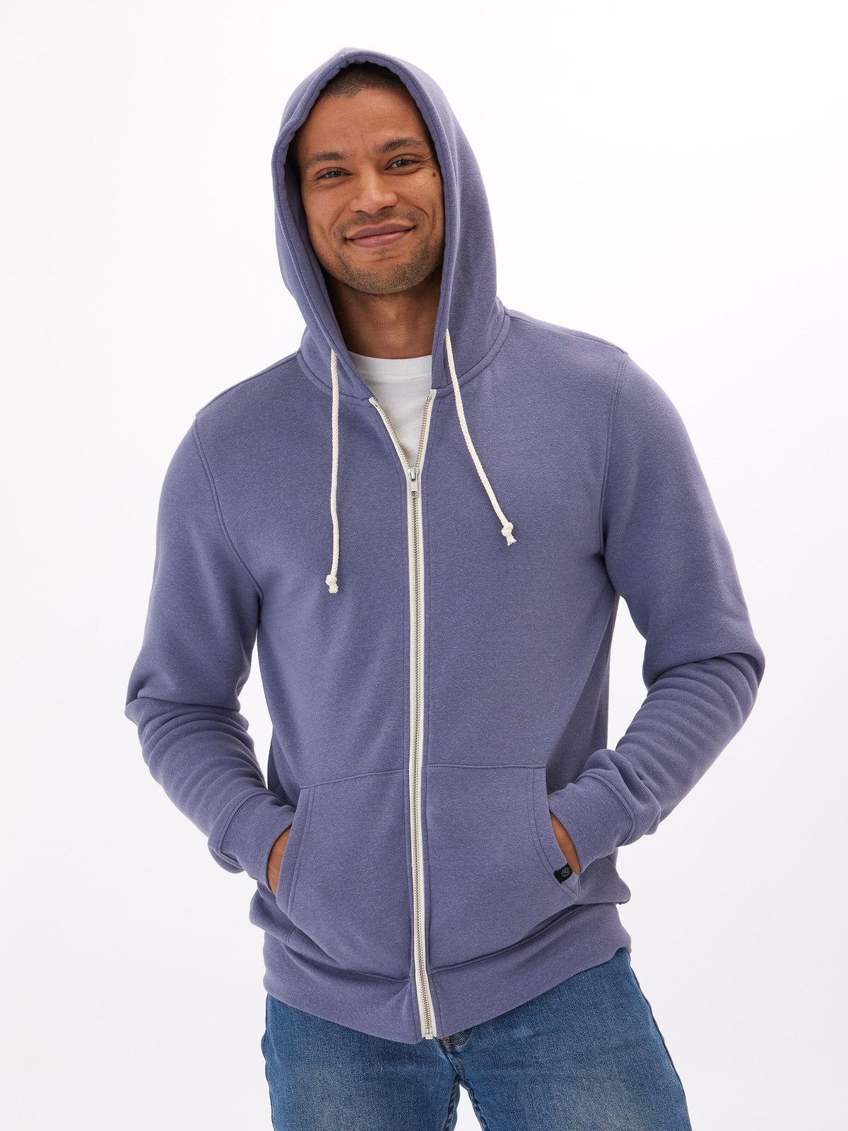 Everyday Triblend Fleece Zip Sweatshirt