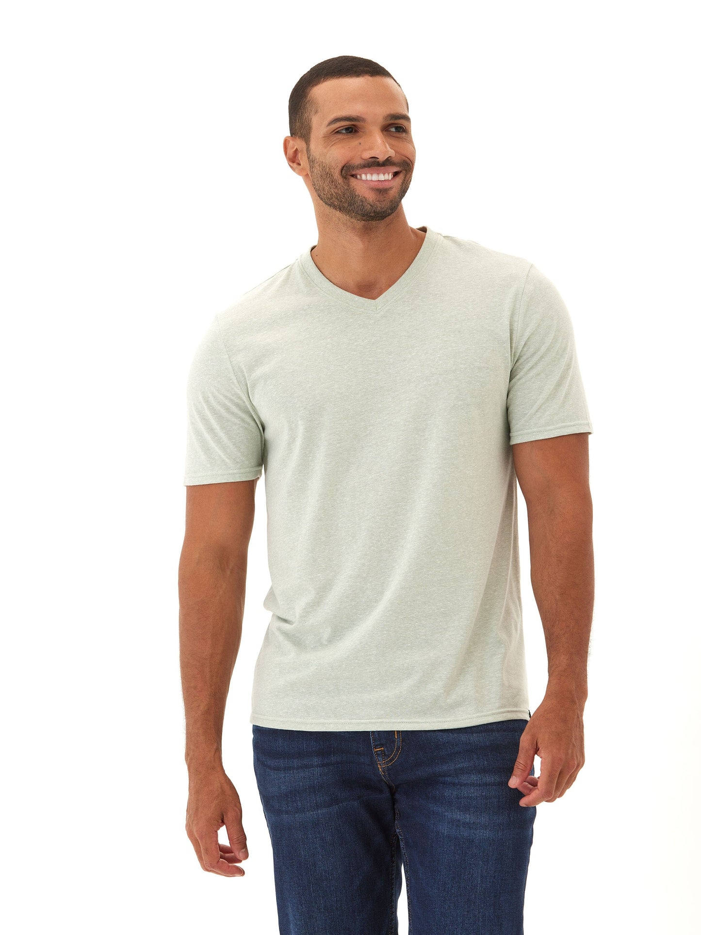 Triblend V-Neck Tee