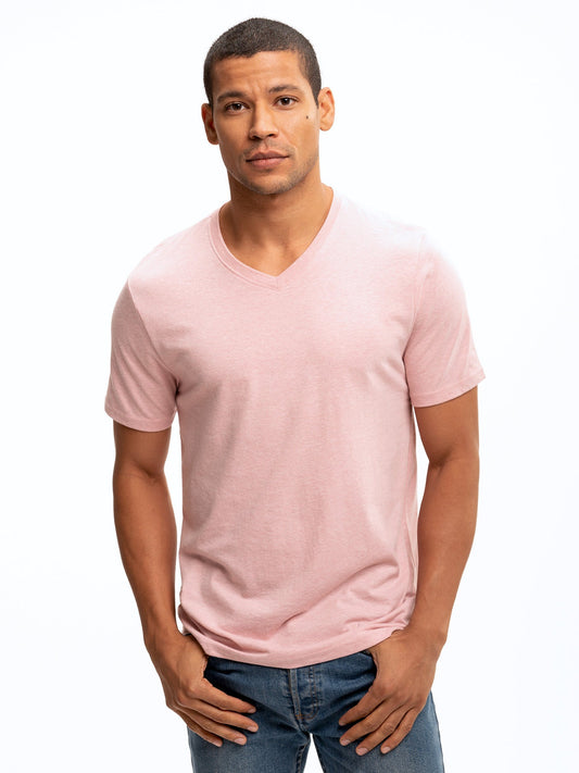 Everyday Triblend Jersey V-Neck tee
