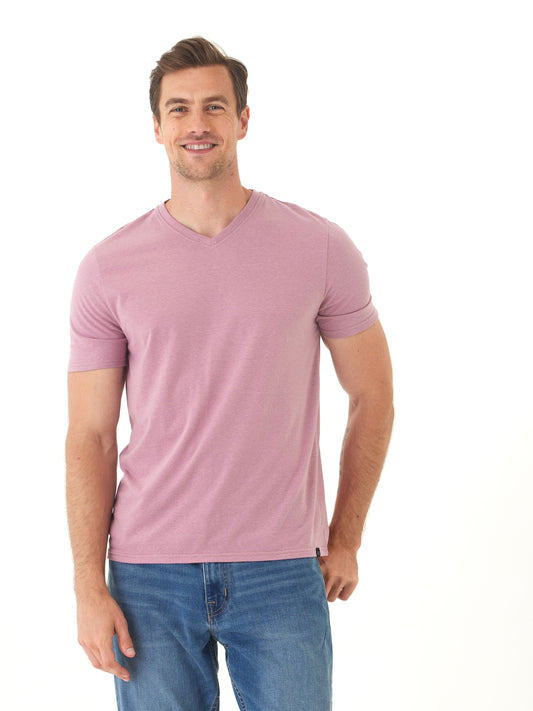 Everyday Triblend Jersey V-Neck tee