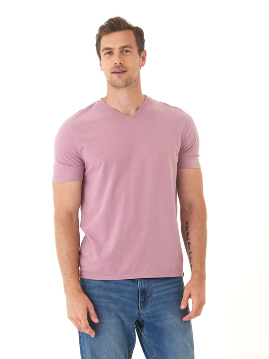 Everyday Triblend Jersey V-Neck tee