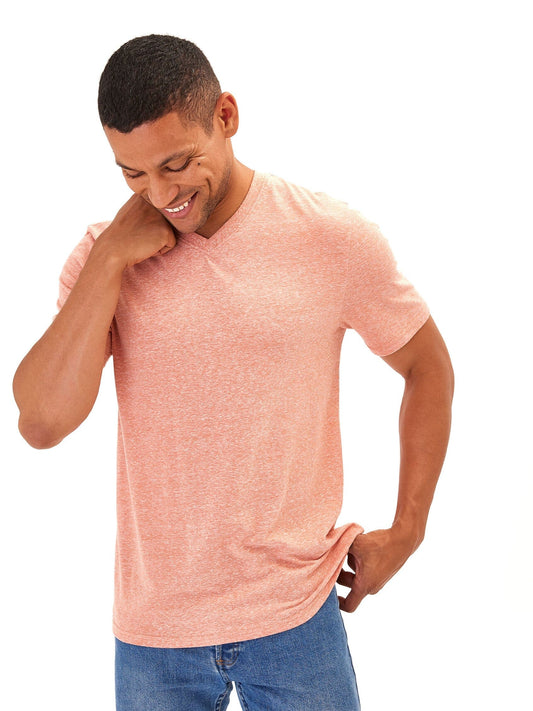 Everyday Triblend Jersey V-Neck tee
