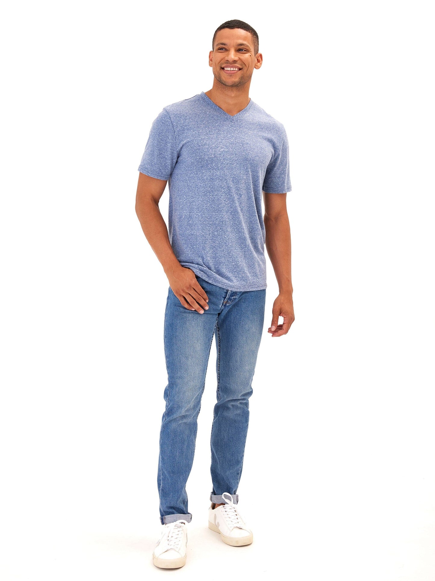 Triblend V-Neck Tee
