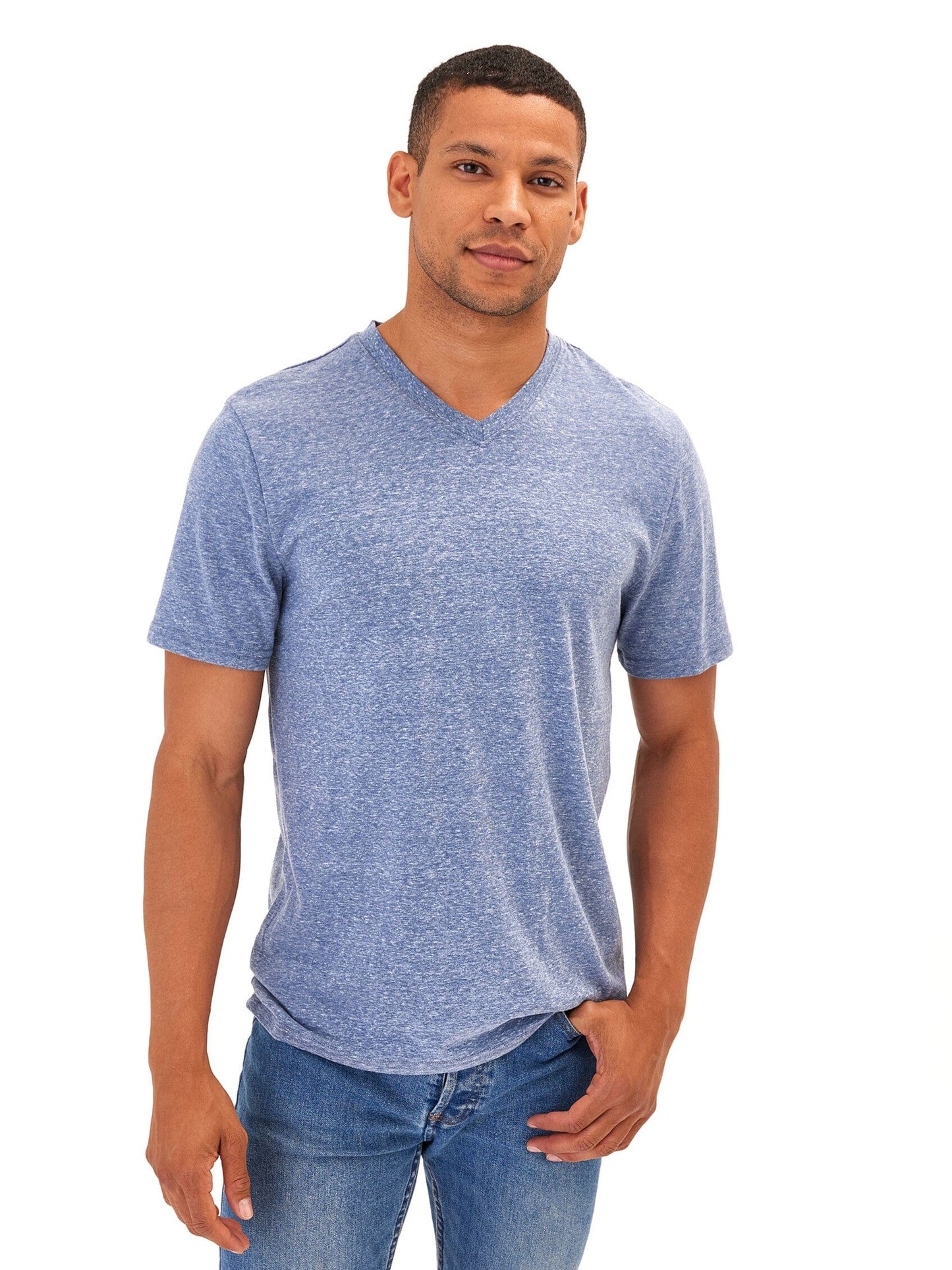 Triblend V-Neck Tee