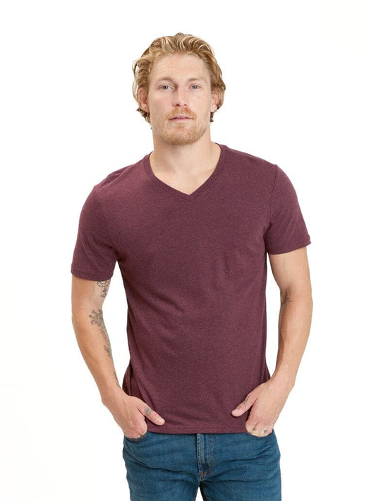 Everyday Triblend Jersey V-Neck tee