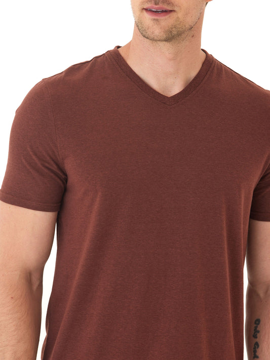 Everyday Triblend Jersey V-Neck tee