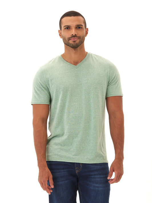Everyday Triblend Jersey V-Neck tee