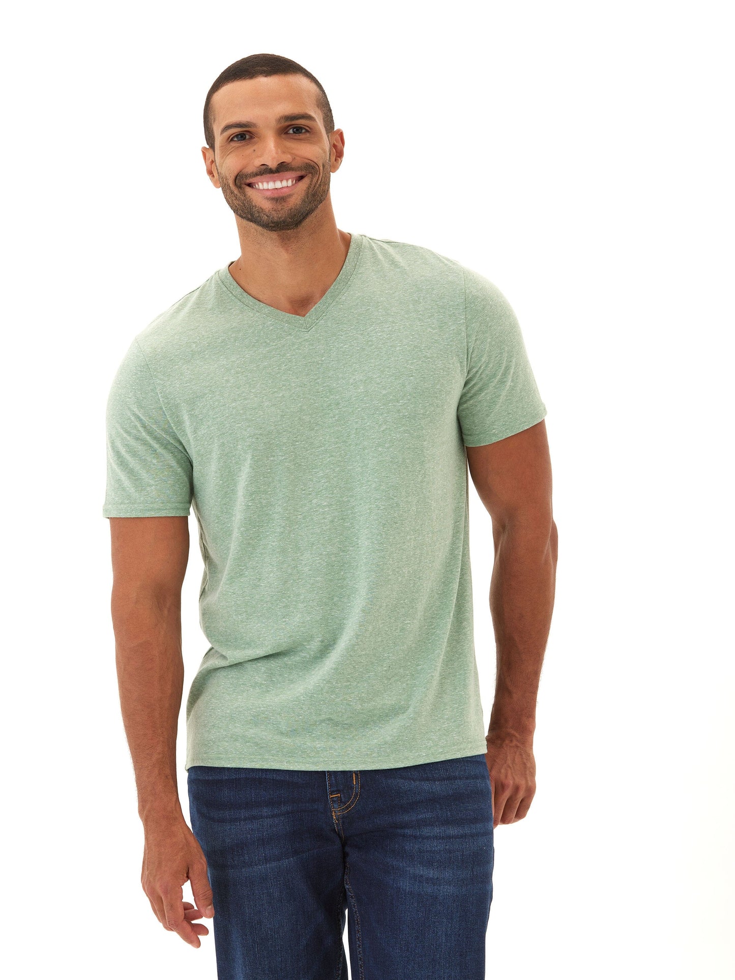 Triblend V-Neck Tee