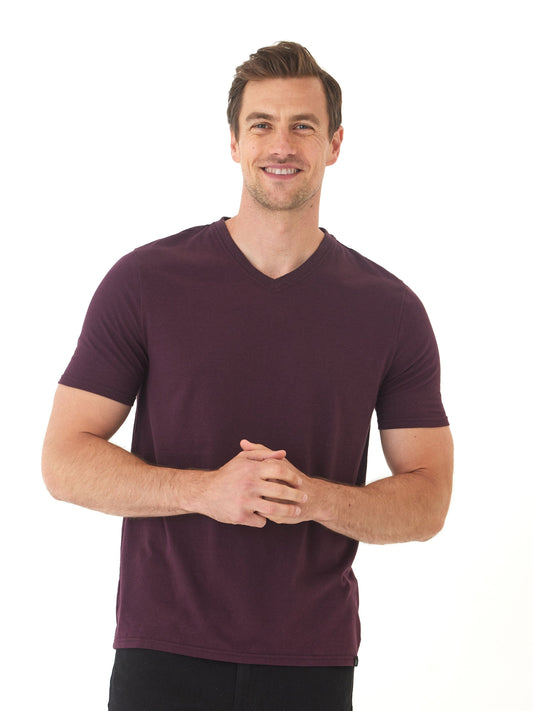 Everyday Triblend Jersey V-Neck tee