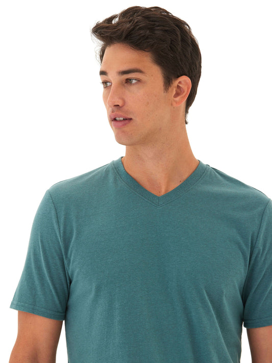 Everyday Triblend Jersey V-Neck tee
