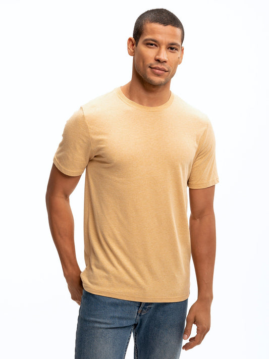 Everyday Triblend Jersey Crew Tee