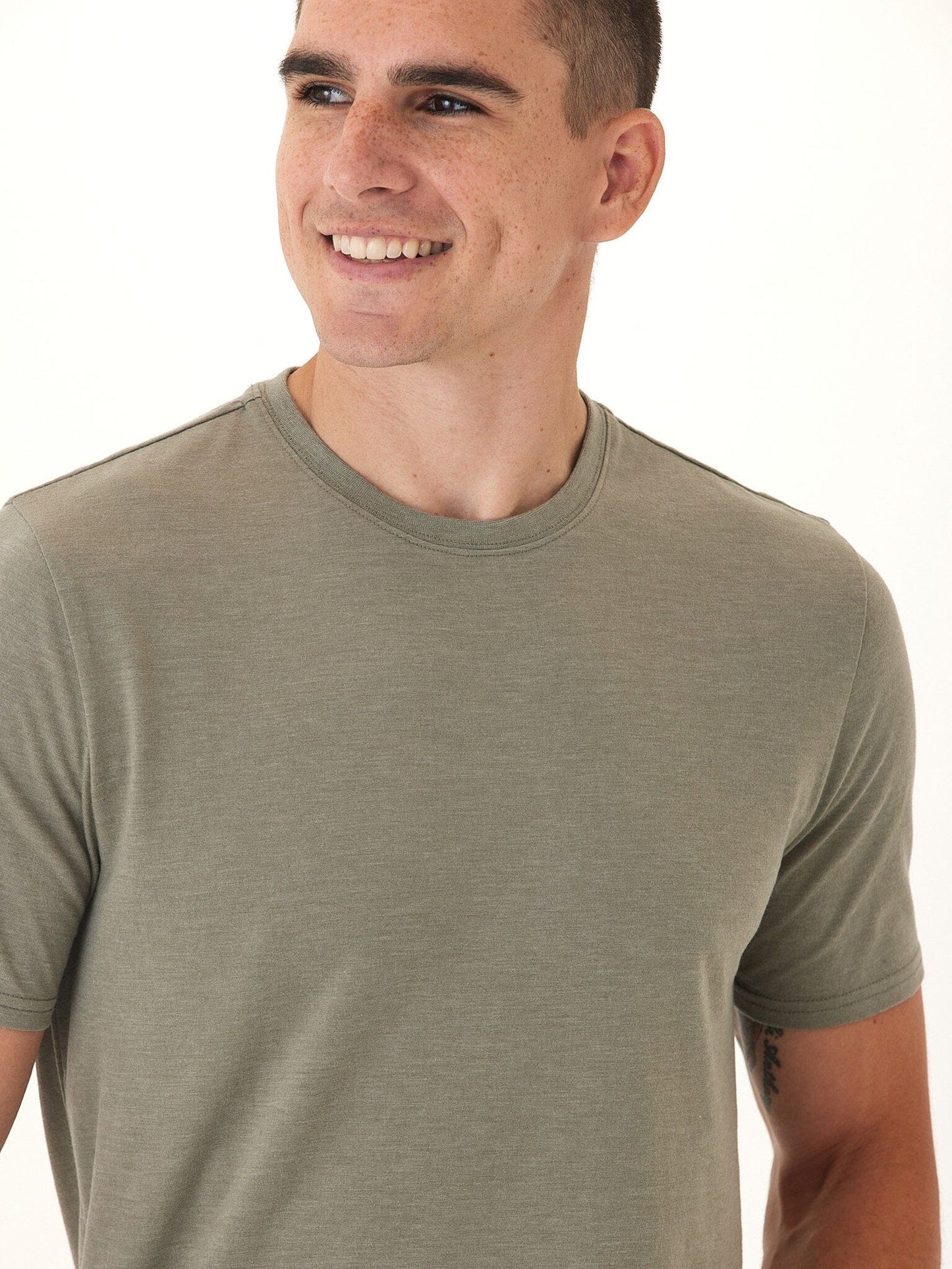 Triblend Crew Neck Tee