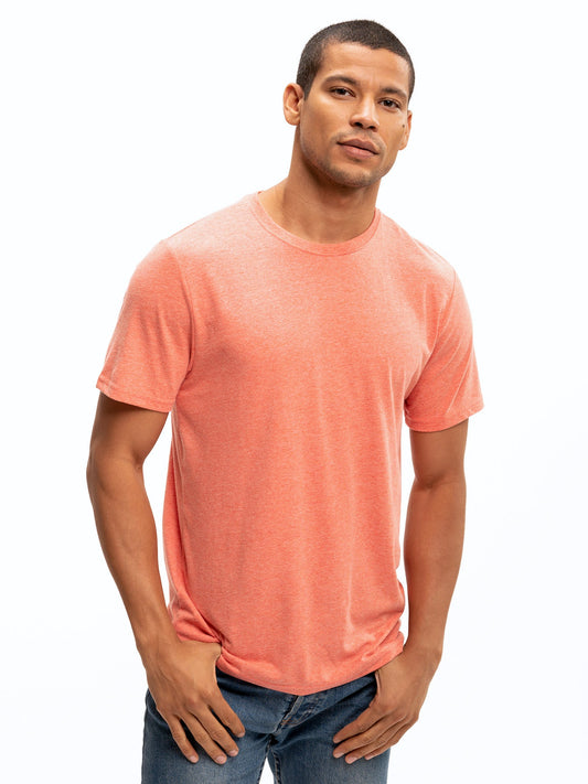 Everyday Triblend Jersey Crew Tee
