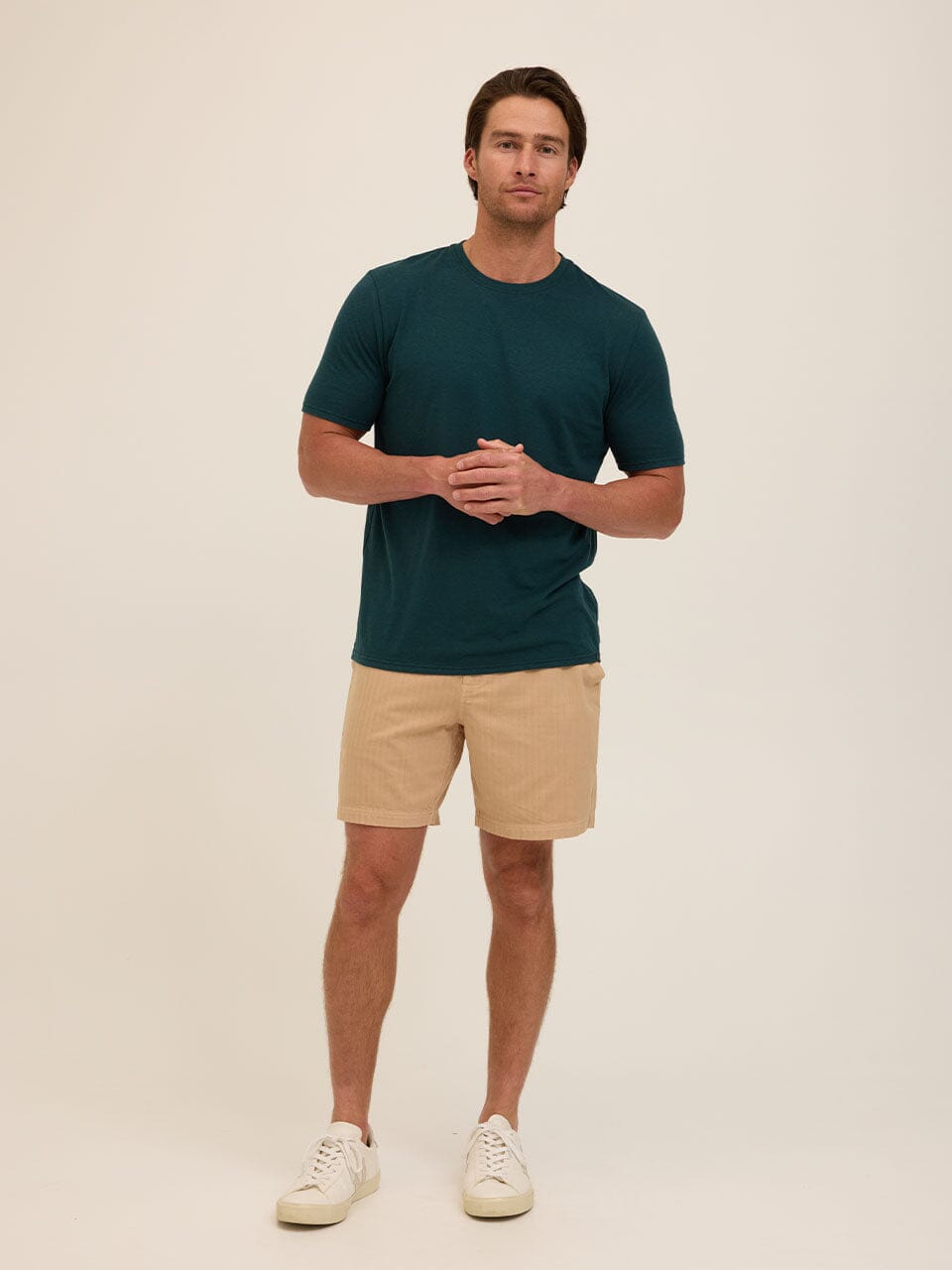 Men's Core Triblend Jersey Crew Neck Tee