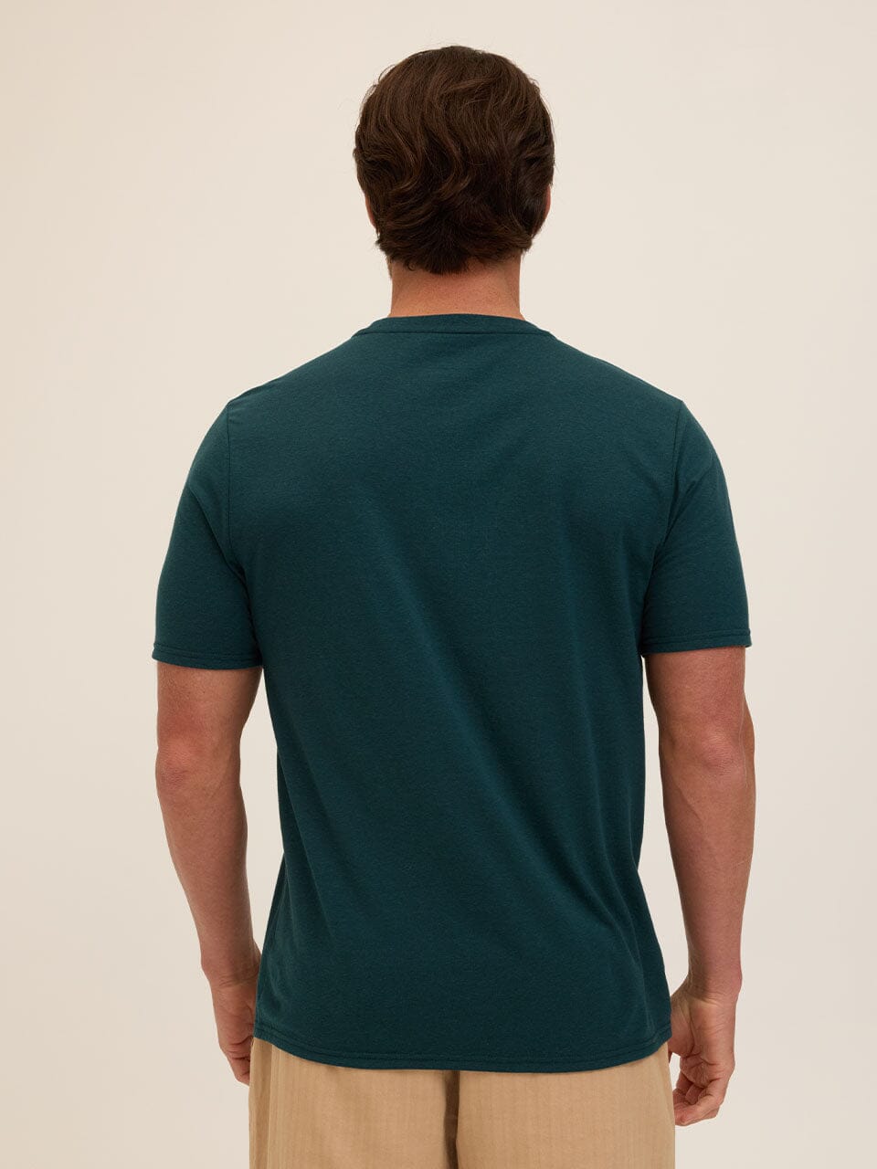 Men's Core Triblend Jersey Crew Neck Tee