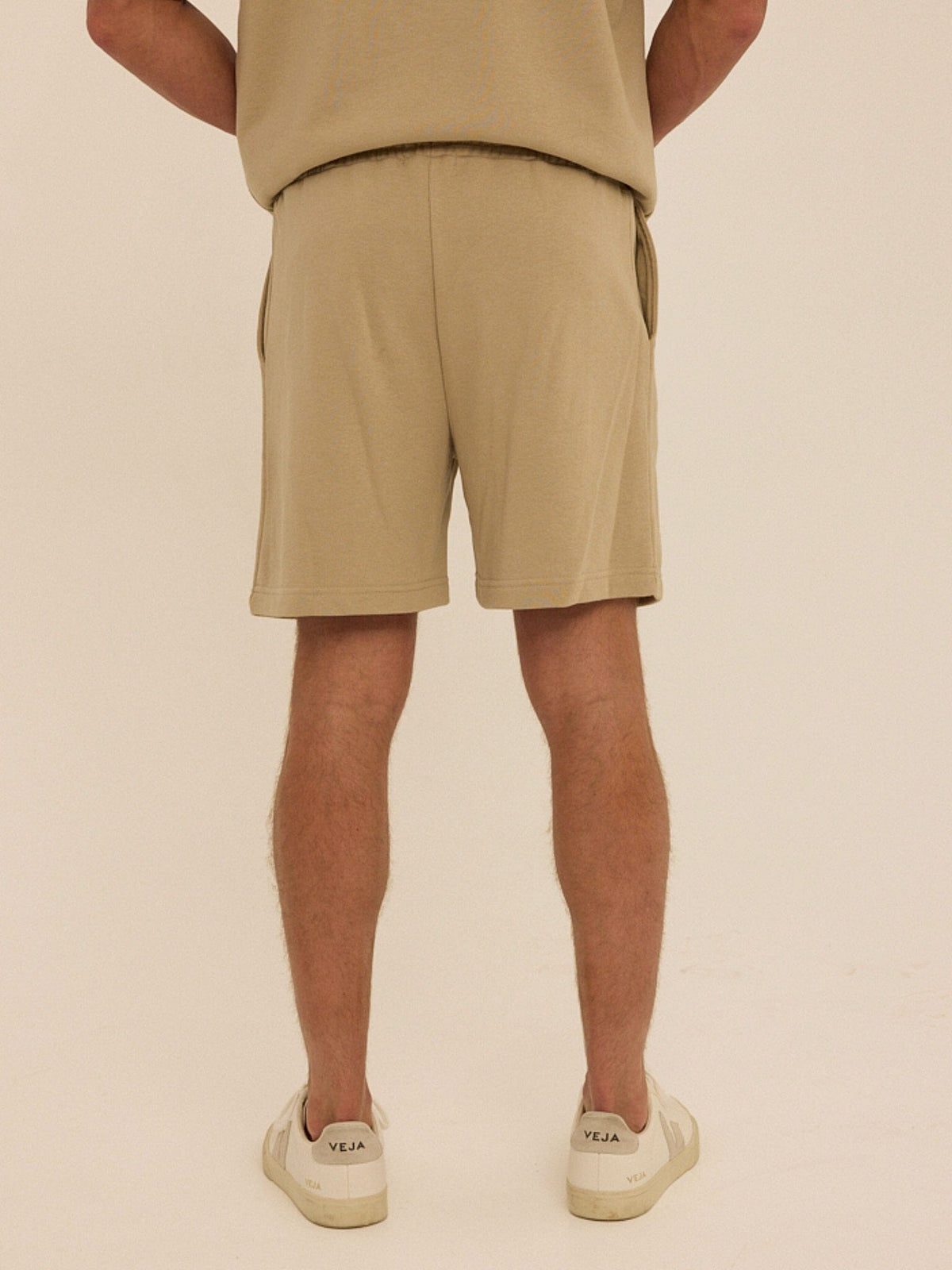 Easton Cotton Blend Terry Pleated Short