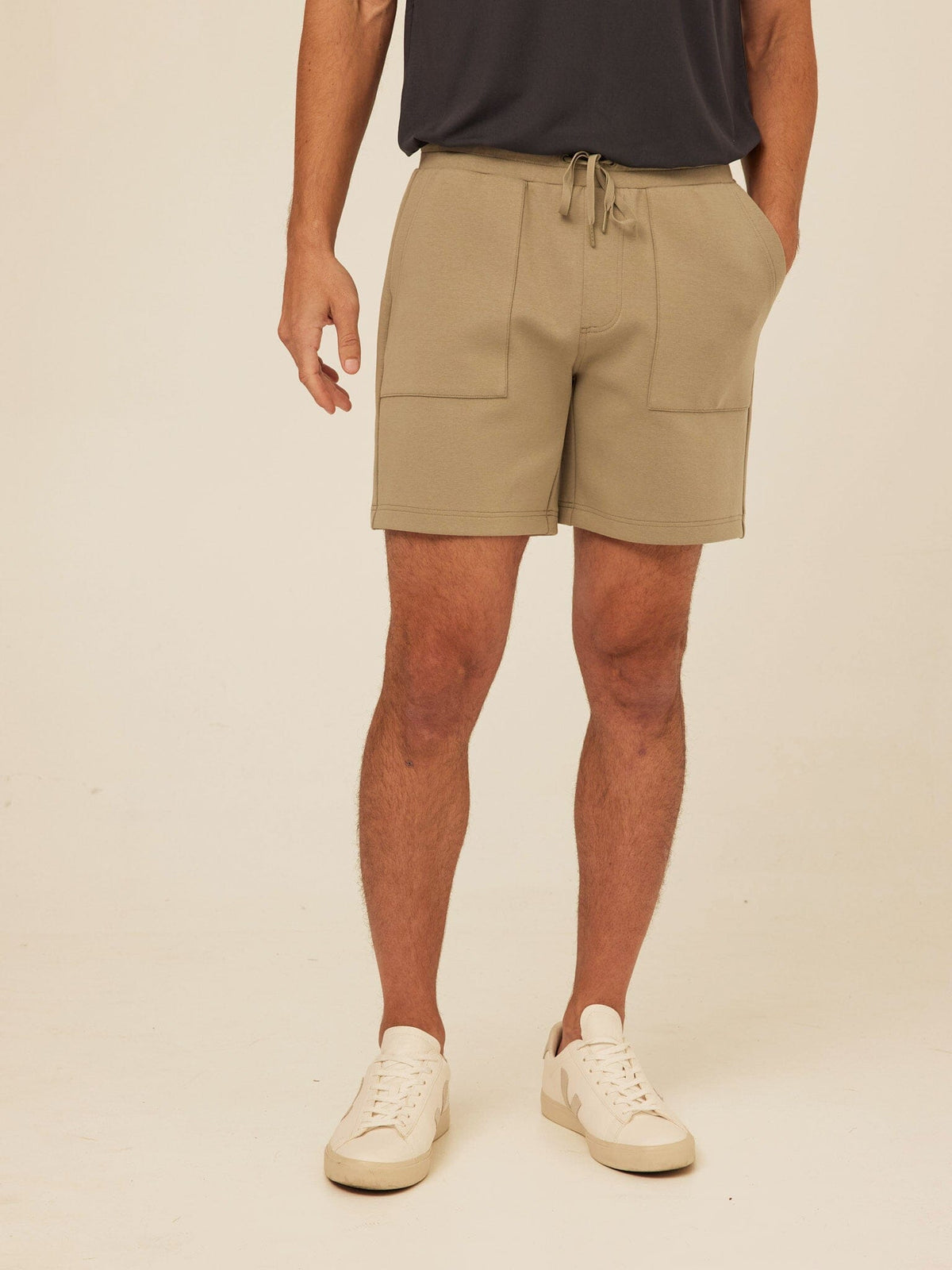 Jaxson Peached Stretch Knit Short