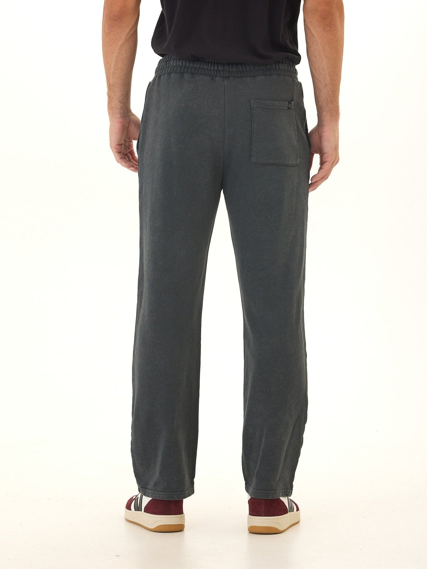 Kevin Mineral Wash Cotton Blend Terry Pant