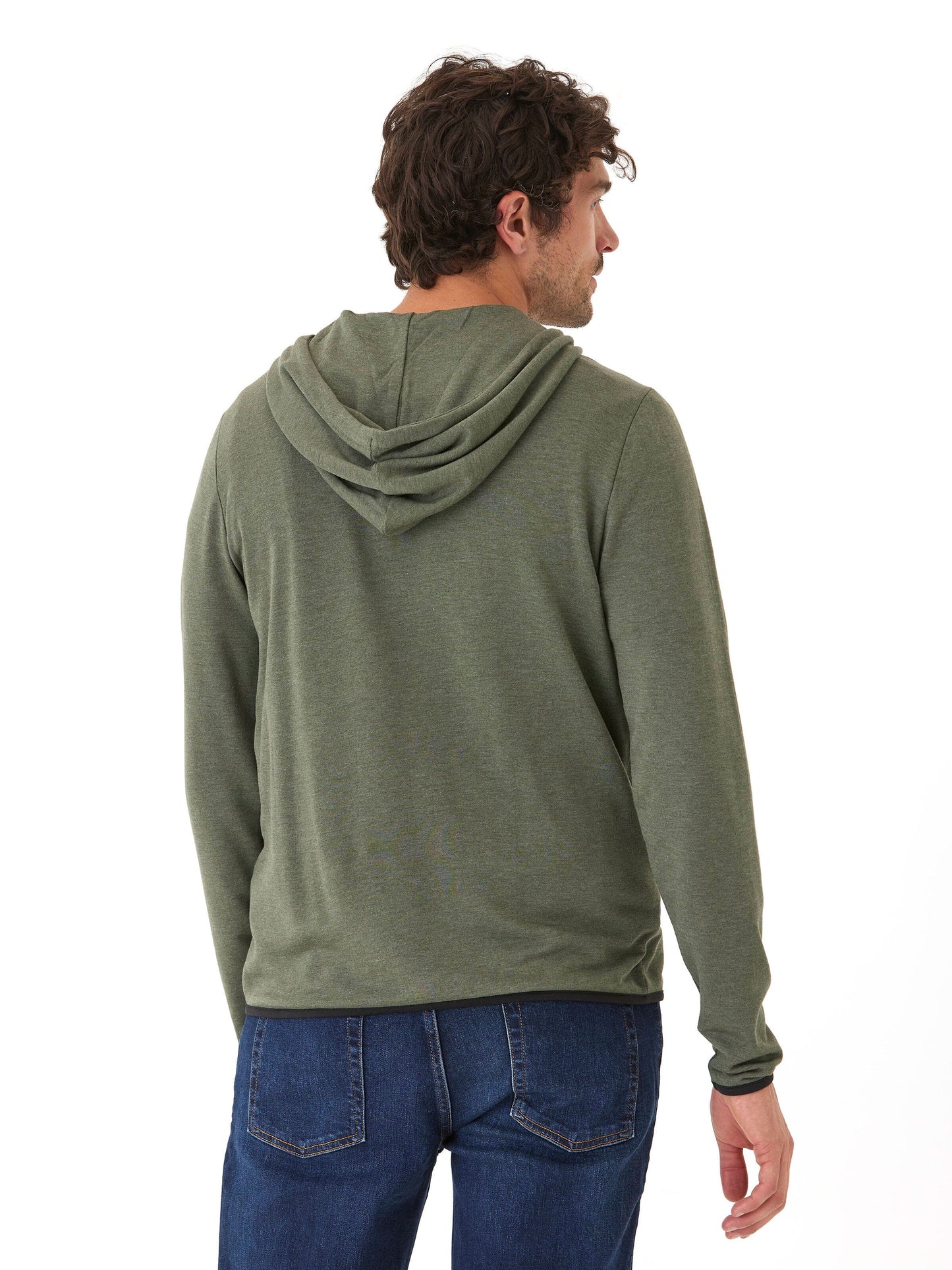 Khris 1/4 Zip Feather Fleece Hoodie