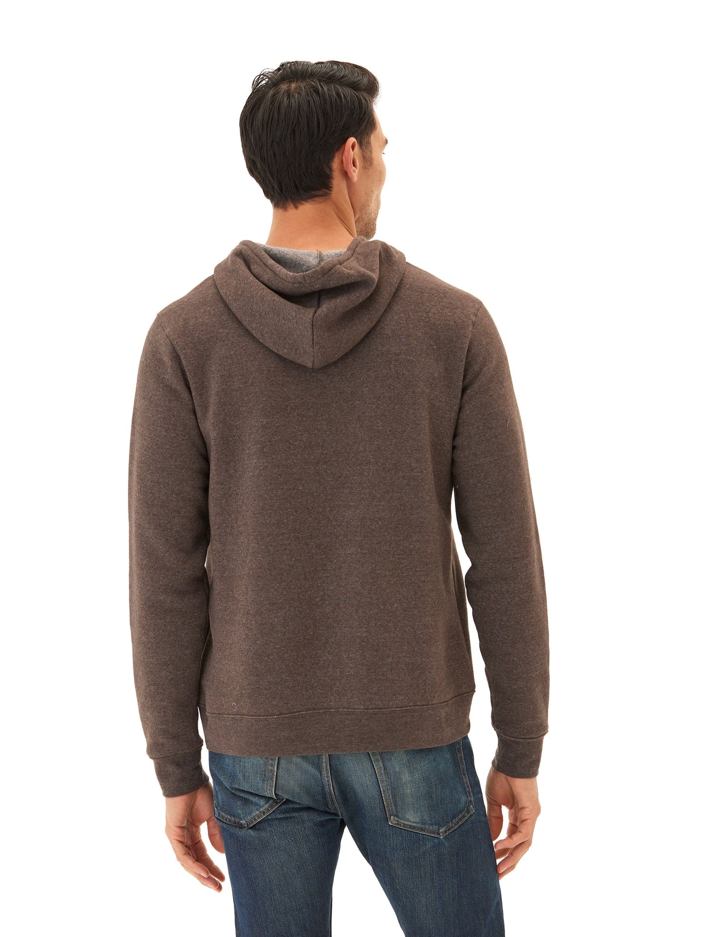 Embroidered Triblend Fleece Hoodie