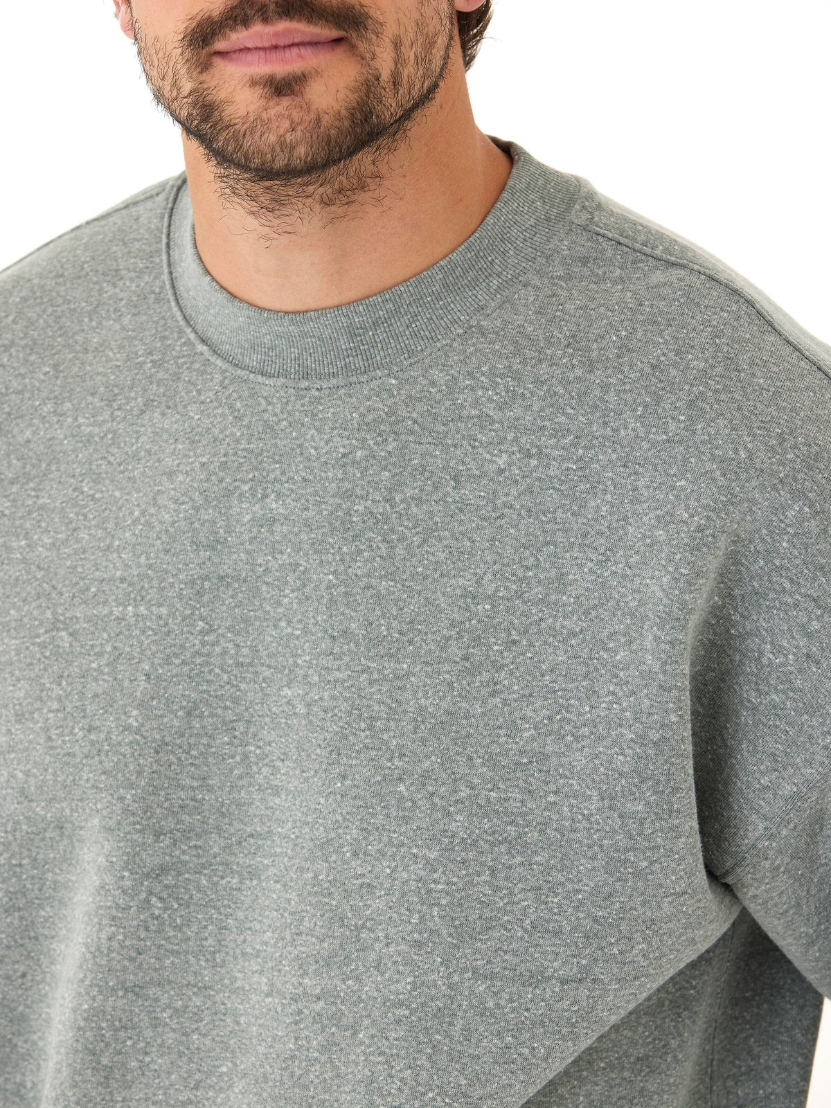 Rudy 2.0 Triblend Fleece Drop Shoulder Sweatshirt
