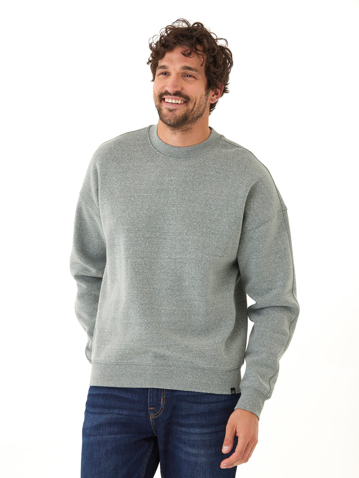 Rudy 2.0 Triblend Fleece Drop Shoulder Sweatshirt